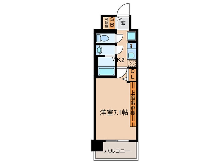 間取り図 プレサンス大津京町ヴェリス