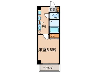 間取図 グランベリ－天王寺