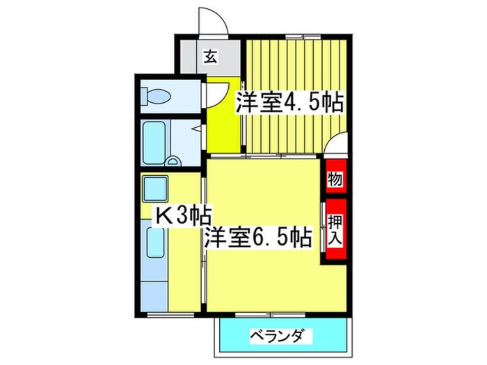 間取り図 エルパラッツォ京橋