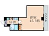 カ－サ・ソラッツォ 1Kの間取り