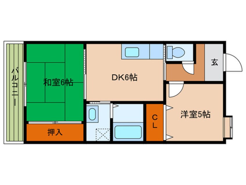 間取図 マックコート