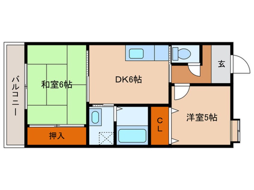 間取図 マックコート