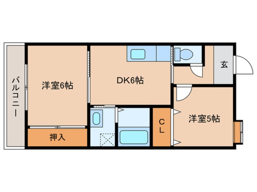 間取図 マックコート