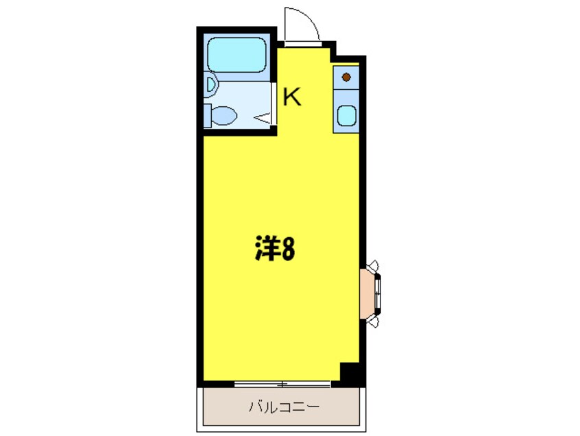 間取図 フレグランス三国ヶ丘