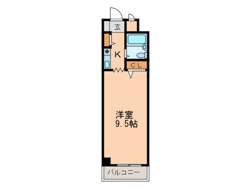 間取図 タケダビル９５