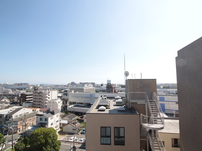 室内からの展望 タケダビル９５