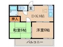 ビュ－ラＫＳの間取図