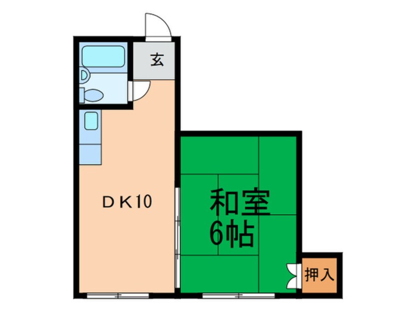 間取図 南海三国マンション
