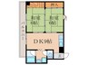第２大和マンション 2DKの間取り