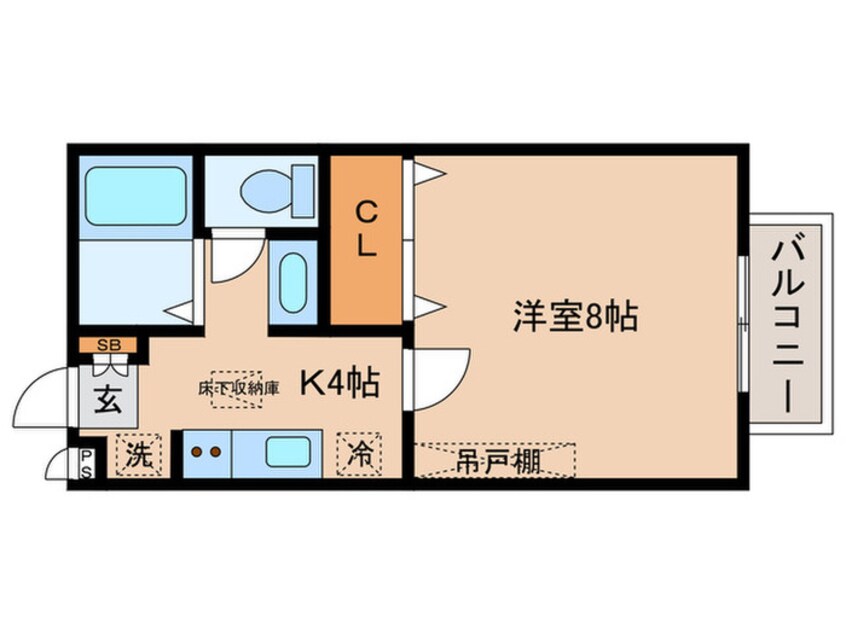 間取図 アルカデイアパ－ルハウス