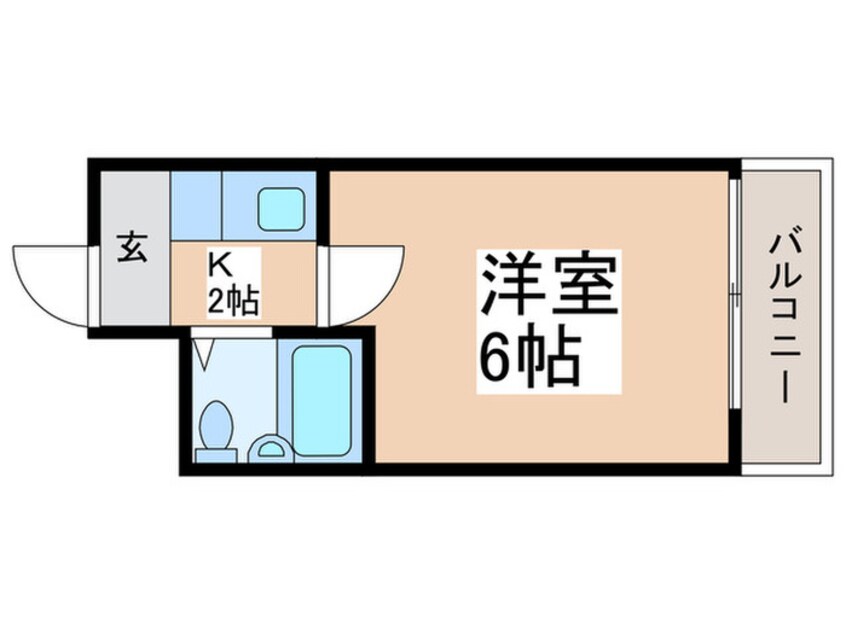 間取図 ラフォーレ千本南