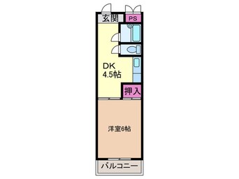 間取図 ミタカホ－ム８番