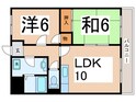 ハイドリ－ム新石切の間取図