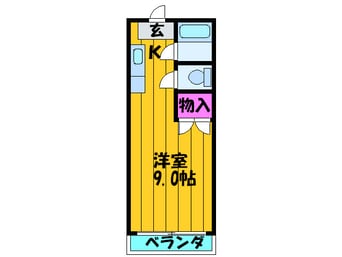間取図 中尾ハイツ