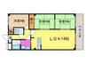 シベール阪急桂 3LDKの間取り