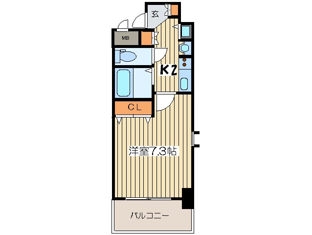 間取り図 ＬａＤｏｕｃｅｕｒ難波東