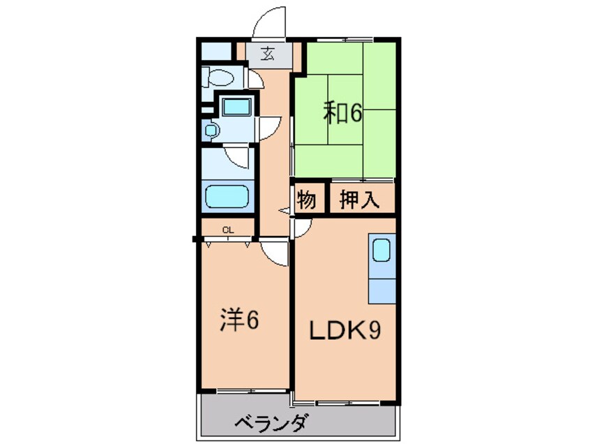 間取図 リブインコンフォート