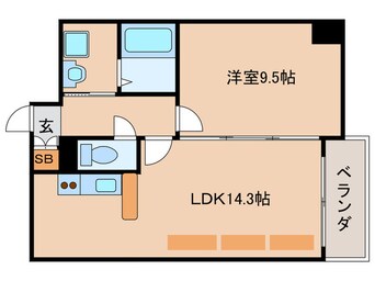 間取図 ジュネス木駒