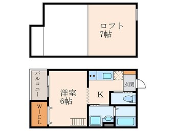 間取図 フォンテーヌ尼崎