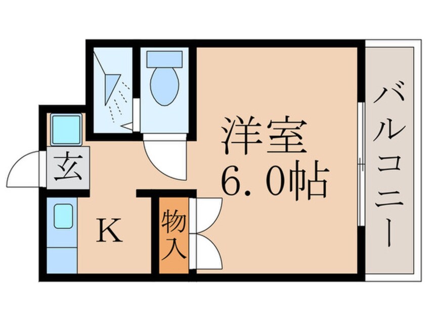 間取図 カ－サ桃山