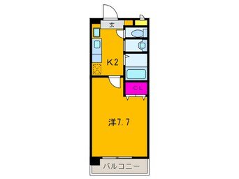 間取図 ピソ・フェンテしののめ