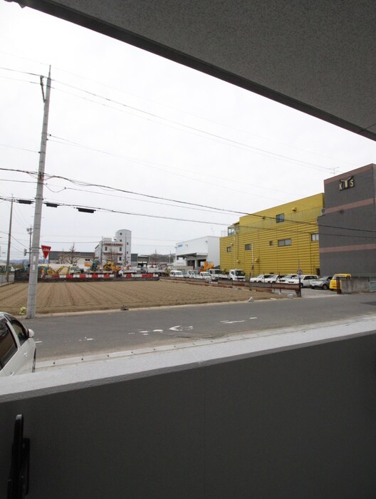 室内からの展望 Glanz京都南