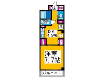 間取図 ハイツ住吉寺地町