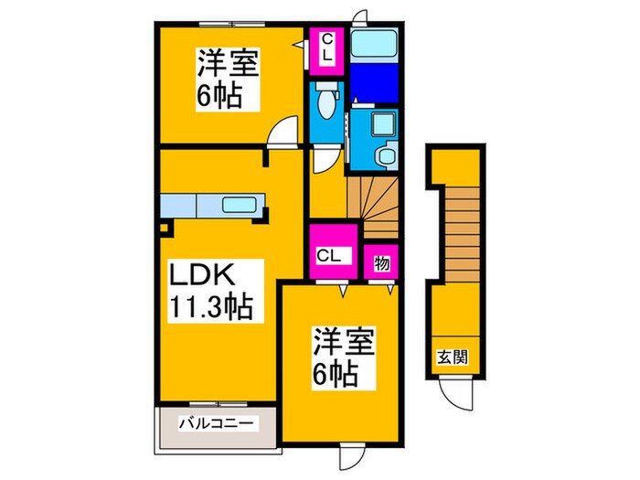 間取り図 ARK FOREST Ⅱ