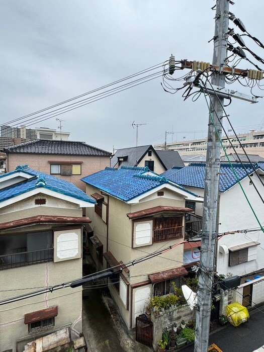 室内からの展望 Chaton日新町