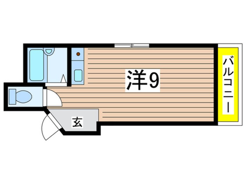 間取図 スク－デリア立花