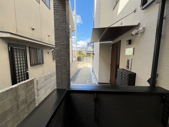 室内からの展望 D porta eos