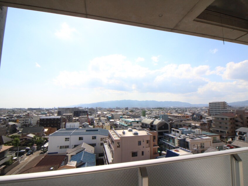 室内からの展望 ア－デン塚口