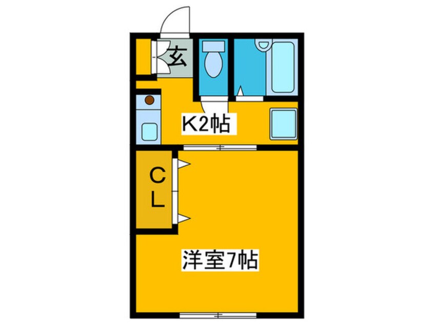 間取図 グランドオ－ル正和