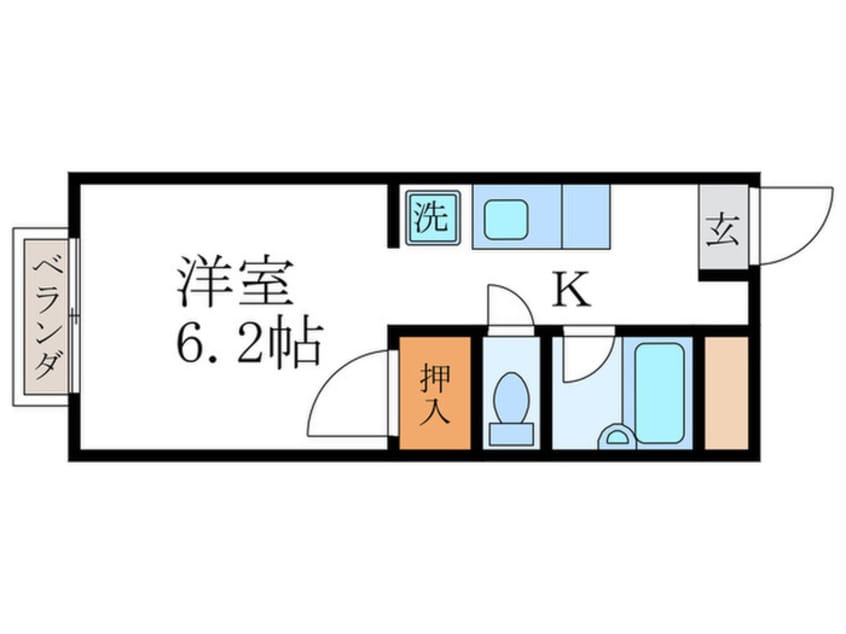 間取図 グリーンキャンパス北白川