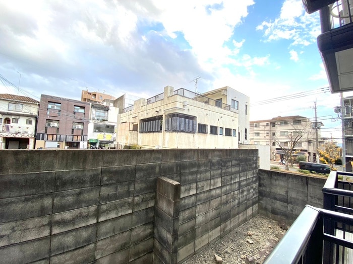 室内からの展望 グリーンキャンパス北白川