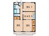 ベイビレッジＩＮＯＵＥ 3DKの間取り