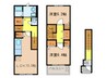 コーポ勢多Ⅵ番館 2LDKの間取り