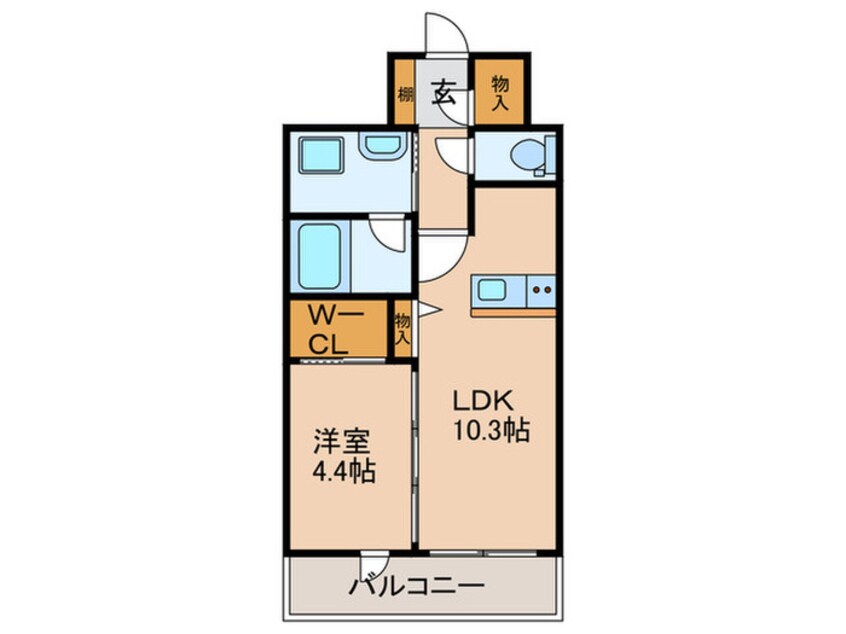 間取図 TEAL　RESIDENCE　BAY