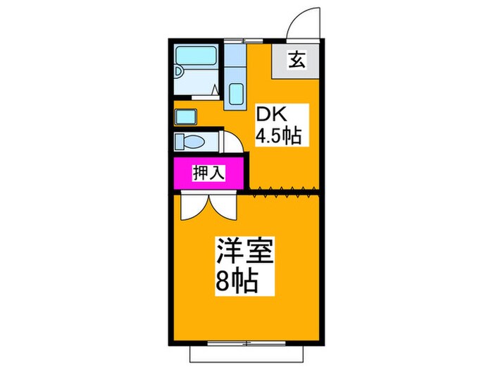 間取り図 木下ハイツ