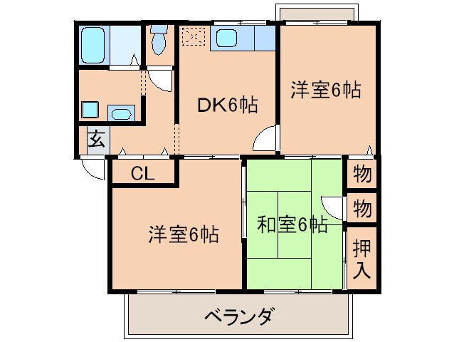 間取り図 パル　タナカ