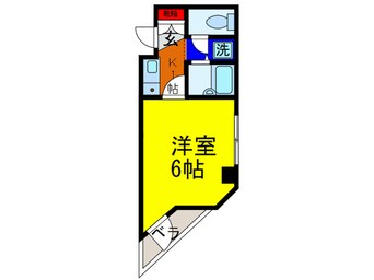 間取図 ギャレ深江橋