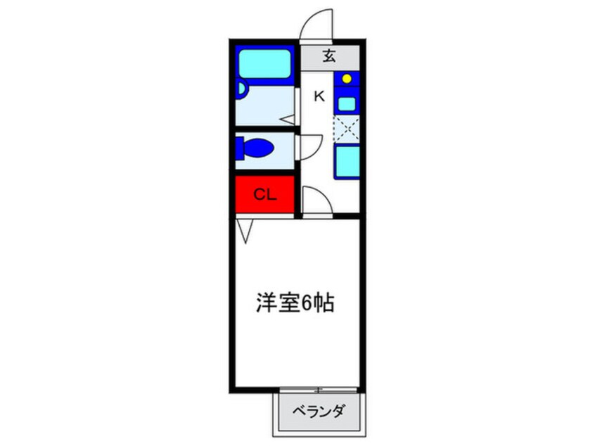 間取図 阪口ハイツ