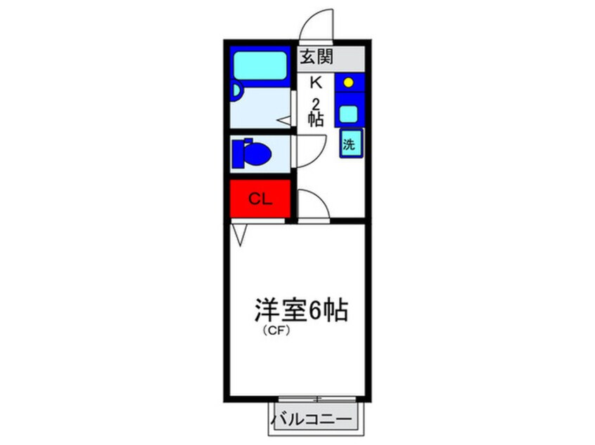 間取図 阪口ハイツ