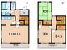 レジデンス竜が岡Ａ棟 3LDKの間取り