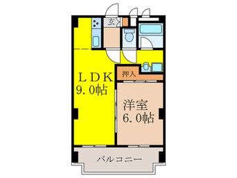 間取図 新大阪末広第1ﾊｲﾂ