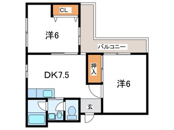 間取図 山下マンション