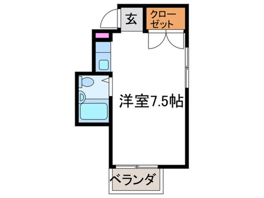 間取図 タウンハイツ