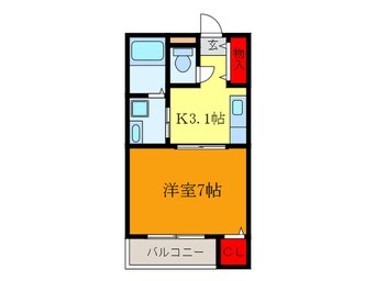 間取図 アルバーダクワトロ