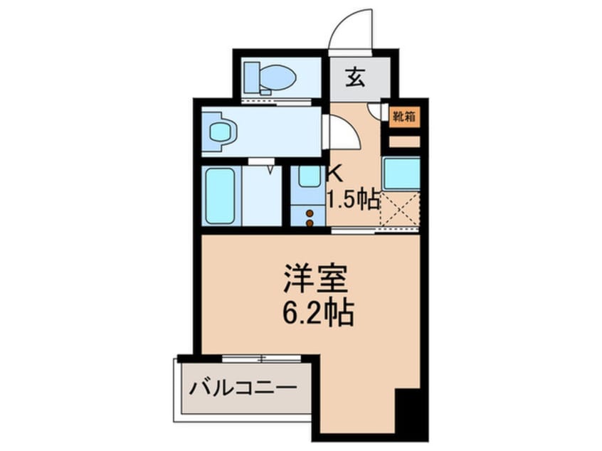 間取図 ArtizA森ノ宮D.C.