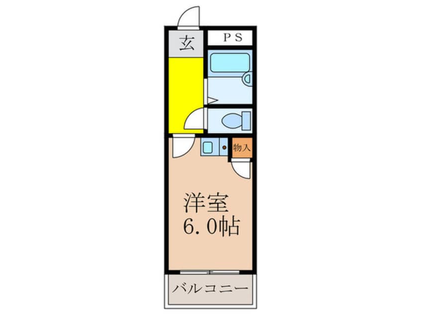 間取図 ｼﾞｭﾈｽ新大阪